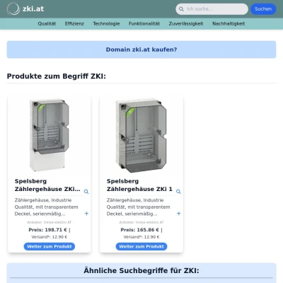 Screenshot zki.at