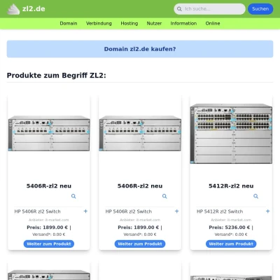 Screenshot zl2.de