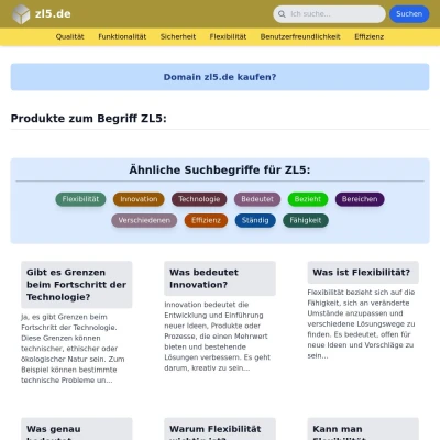 Screenshot zl5.de