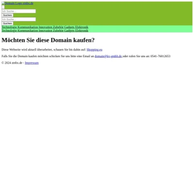 Screenshot zmbx.de