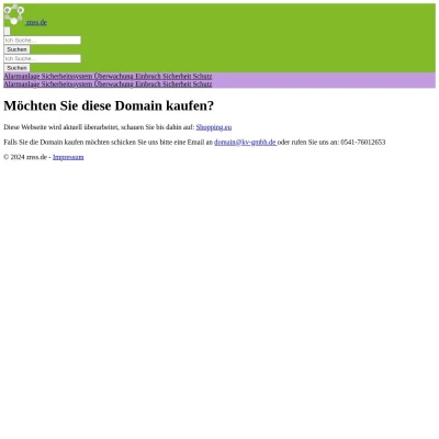 Screenshot znss.de