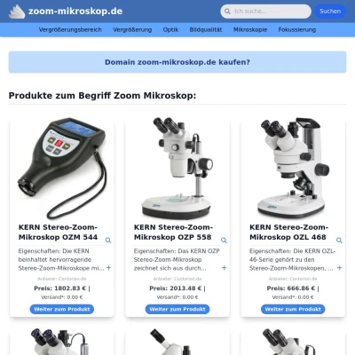 Screenshot zoom-mikroskop.de