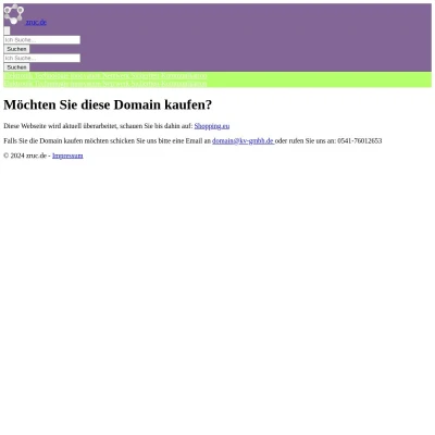 Screenshot zruc.de