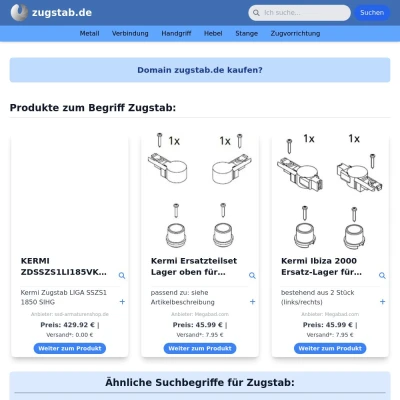 Screenshot zugstab.de