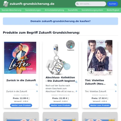 Screenshot zukunft-grundsicherung.de