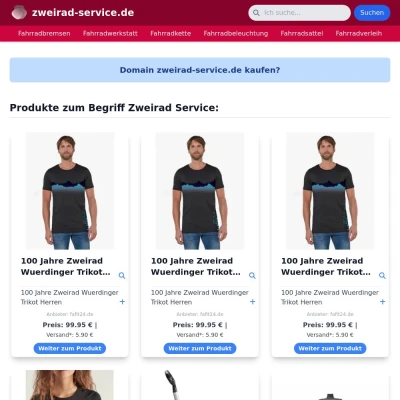 Screenshot zweirad-service.de